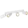 Image de Applique Et Plafonnier Puri 2.0 Tube Long Quadruple 6w Gu10 Blanc - Slv - 1008346