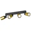 Image de Applique Et Plafonnier Puri 2.0 Tube Long Quadruple 6w Gu10 Noir/or - Slv - 1008345