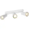 Image de Applique Et Plafonnier Puri 2.0 Dome Long Triple 6w Gu10 Blanc - Slv - 1008330