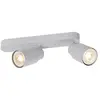 Image de Applique Et Plafonnier Puri 2.0 Tube Asymétrique Double 6w Gu10 Gris - Slv - 1008311