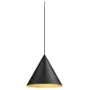 Image de Suspension Magico 38 Intérieur Noir/or E27 10w Max Longueur Câble 180cm - Slv - 1008505