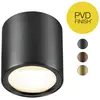 Image de Plafonnier Oculus Rond 2000-3000k 11w Dim Towarm Phase 100° Bronze Foncé - Slv - 1008618