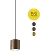 Image de Suspension Oculus L250 Cm 2000-3000 K 100° Dim Towarm Phase Cuivre Foncé - Slv - 1008617