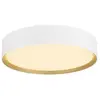 Image de Plafonnier Decona 30 Rond 2700/3000 K 18w Phase Blanc/or - Slv - 1008579