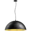 Image de Suspension Forchini 70 E27 L150 Cm 40w Noir Mat/or Mat - Slv - 1008538