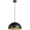Image de Suspension Forchini M 40 E27 L150 Cm 40w Noir Mat/or Mat - Slv - 1008536