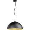 Image de Suspension Forchini 50 E27 L150 Cm 40w Noir Mat/or Mat - Slv - 1008535