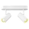Image de Applique Et Plafonnier Noblo® Double Rond 2000-3000k 15w Phase 36° Blanc - Slv - 1008704