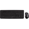 Image de Cherry Dw 5100 Clavier Souris Incluse Universel Rf Sans Fil Anglais Américain Noir