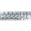 Image de Clavier Cherry Kc 6000 Slim Filiaire Usb Qwertz Allemand Argent