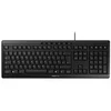 Image de CHERRY STREAM CLAVIER - clavier - R.-U. - noir Peripherique d'entree