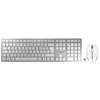 Image de Clavier et souris sans fil - Cherry - DW 9100 - QWERTZ - Argent - Récepteur sans fil - Ensemble