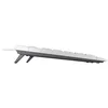 Image de Clavier TKL - CHERRY - STREAM KEYBOARD - USB - 88+6 touches - Filaire - Blanc grisé
