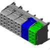 Image de Pollmann Elektrotechnik 2080516 2080516 Borne de dérivation flexible: - rigide: - Nombre de pôles: 5 Contenu: 1 pc(s)