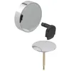 Image de Kit de finition baignoire - GEBERIT - 150.481.21.1 - Chrome - d52 - Commande rotative