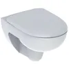 Image de Pack cuvette WC suspendue RENOVA RIMFREE 6l avec abattant - GEBERIT - 500.699.01.1