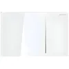Image de Plaque de commande WC encastré Geberit Sigma 70 double touche blanc