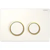 Image de Plaque de déclenchement SIGMA 20 - GEBERIT - Blanc - Standard - Horizontale - 3/6 L