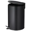 Image de Poubelle 12l Mats 38cm Metal*noir*n Kela - 10642