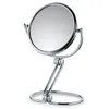 Image de KELA Miroir grossissant x5 Safia Ø14 cm sur pied - Métal - Chromé