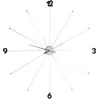 Image de Horloge Umbrella Chrome et Noir Kare Design