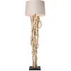 Image de Lampadaire - KARE - Scultra - Bois - Panneaux de particules - Coloris clair - Contemporain - Design