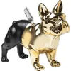 Image de Tirelire bouledogue noir et doré Kare Design