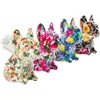 Image de Tirelire Dog Fiore 12cm set de 4 Kare Design