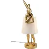 Image de Lampadaire - KARE - Animal Lapin doré - 88 cm - LED - E14 - Design contemporain