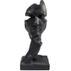 Image de Déco visage noir silence Kare Design
