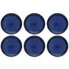 Image de assiettes partito 20cm bleues set de 6