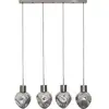 Image de suspension supernova 110cm argentée