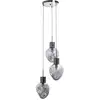 Image de suspension supernova 45cm argentée