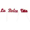 Image de applique murale la dolce vita rouge