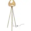Image de lampadaire sphere 146cm ambré