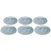 Image de assiettes mina 14cm bleues set de 6