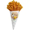 Image de déco murale cornet de frites 46cm