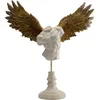 Image de Déco buste homme ailes bronze 45cm Kare Design