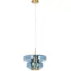 Image de suspension arcadia 34cm bleue