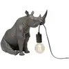 Image de lampe rhino assis gris