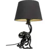 Image de lampe pieuvre noire 43cm