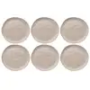 Image de assiettes organic 26cm crème set de 6