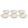 Image de assiettes creuses organic 22cm crème set de 6