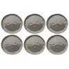 Image de assiettes organic 20cm taupe set de 6
