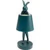 Image de lampe animal lapin led 29cm bleue