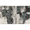Image de Tapis Kelim Ornament turquoise 240x170cm Kare Design