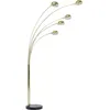 Image de Lampadaire Five Fingers 215cm laiton Kare Design