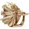 Image de Déco poisson combattant 34cm doré Kare Design