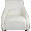Image de fauteuil à bascule swing ritmo boucle crème kare design