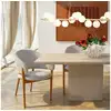 Image de chaise avec accoudoirs august grise kare design